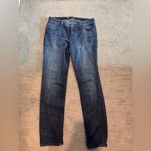 Kut from the Kloth  Catherine Boyfriend Dark Blue Straight Leg Jeans